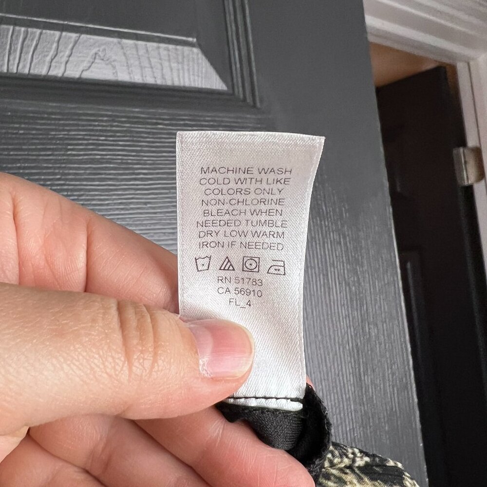 Maurices Skirt Snake Print Maxi Length Size Large - Picture 9 of 12